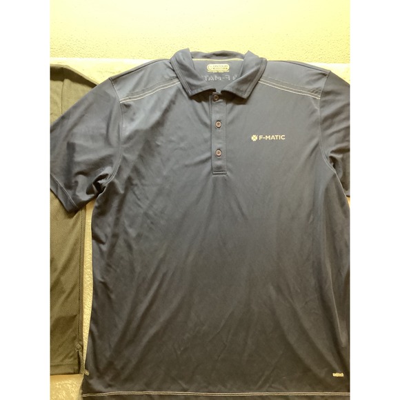 Callaway Opti-Dri Men Golf Polo Shirt Black Short Sleeve Performance Breathable - Picture 5 of 5